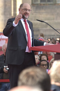 Wahlkampfveranstaltung mit Martin Schulz in Nürnberg