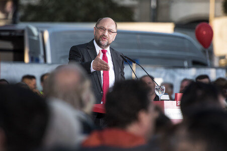 Wahlkampfveranstaltung mit Martin Schulz in Berlin