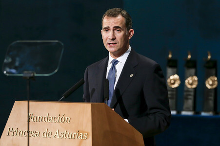 Verleihung der Princess of Asturias Awards 2015 in Oviedo