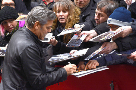 Ankunft zur 'Hail, Caesar!' Pressekonferenz, Berlinale 2016