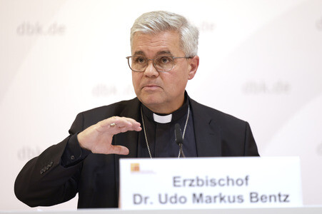 Pressegespräch bei der bei der Herbst-Vollversammlung der Deutschen Bischofskonferenz in Fulda