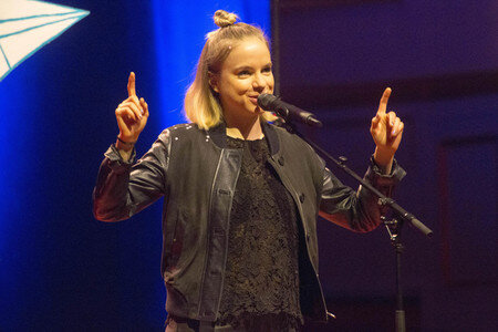 Auftritt von Julia Engelmann in Hamburg