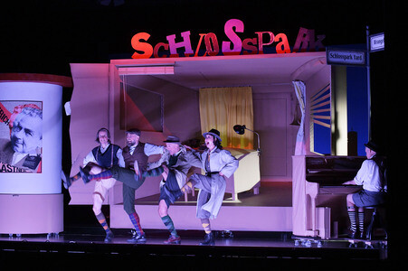 Theaterprobe 'Erich und die Detektive' in Berlin