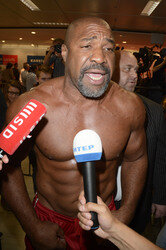 Wiegen zum Kampf Klitschko vs. Leapi, Mülheim an der Ruhr