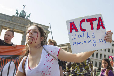 Zombie-Walk der Piratenpartei, Berlin