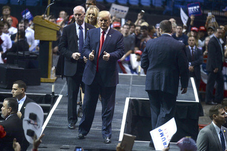 Donald Trump Wahlkampfveranstaltung in Wilkes-Barre