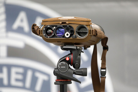 Indienststellung der Drohnenabwehreinheit der Bundespolizei in Ahrensfelde