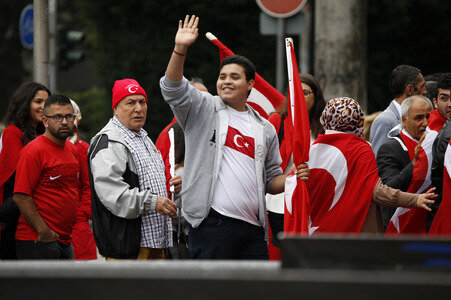 Erdogan-Demo in Köln