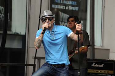 Gin Blossoms live bei der FOX & Friends All American Concert Series, New York