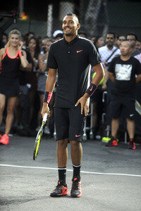 Nike Street Tennis Event in New York