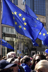 'Pulse of Europe' Kundgebung in Frankfurt