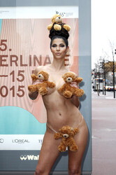 Berlinale Photoshooting mit Micaela Schäfer, Berlin