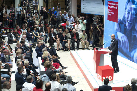 SPD Wahlprogramm-Präsentation in Berlin