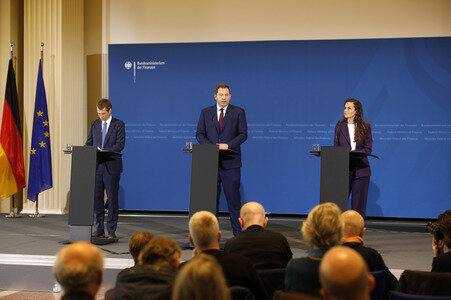 Pressekonferenz zur 169. Steuerschätzung in Berlin