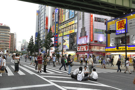 Sightseeing Tokio