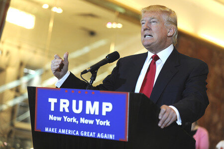 Donald Trump Pressekonferenz in New York