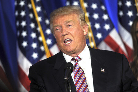 Wahlkampfrede von Donald Trump in Briarcliff Manor