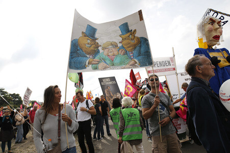 Demo gegen TTIP und Ceta in Köln