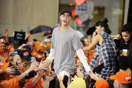 Justin Bieber in der NBC-Show 'Today' in New York