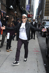 Robert Downey Jr. bei der 'Late Show with David Letterman', New York