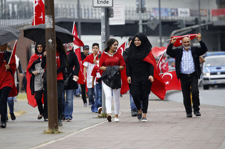 Erdogan-Demo in Köln