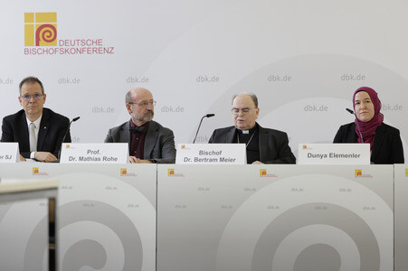 Pressegespräch 'Dialog zwischen Christen und Muslimen' bei der DBK in Würzburg