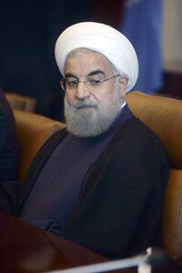 Präsident Rouhani  bei der UN in New York