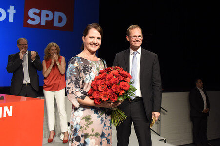 Wahlabend der SPD in Berlin