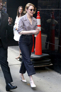 Emma Stone bei 'Good Morning America' in New York