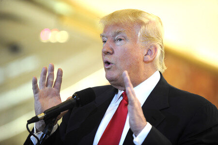 Donald Trump Pressekonferenz in New York