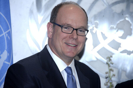 Albert von Monaco bei der UN in New York