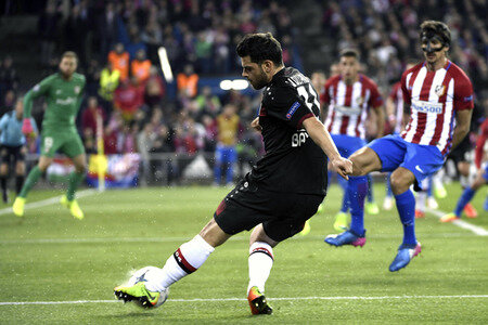 UEFA Champions League Match Atlético Madrid vs. Bayer 04 Leverkusen in Madrid