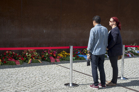 Tag des Mauerbaus in Berlin