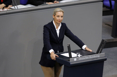 27. Sitzung des Deutschen Bundestages in Berlin