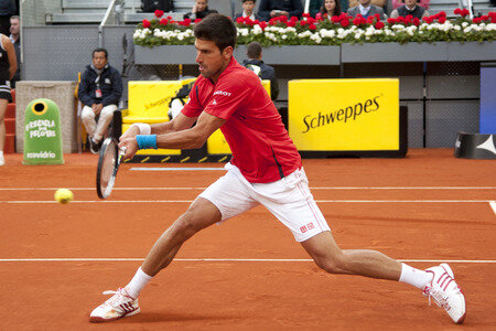 Tennis Match Novak Djokovic vs Andy Murray in Madrid