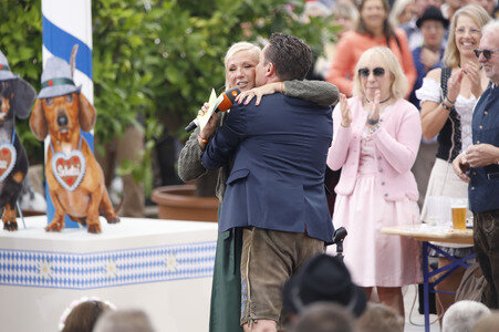 TV-Show 'ZDF-Fernsehgarten' in Mainz