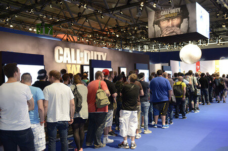 Computerspielmesse Gamescom 2017 in Köln