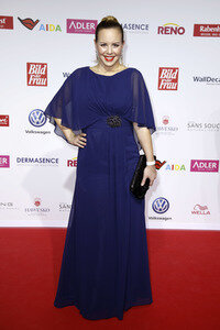 Goldene Bild der Frau 2017 in Hamburg