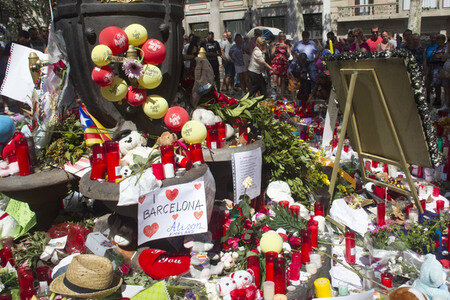 Las Ramblas nach dem Terroranschalg in Barcelona