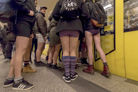 No Pants Subway Ride Berlin 2018