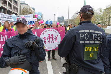 Bildungsplan-Demos in Stuttgart