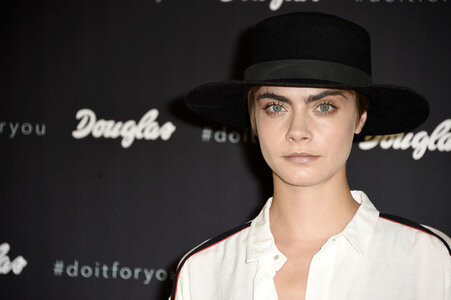 Photocall mit Cara Delevingne in Berlin