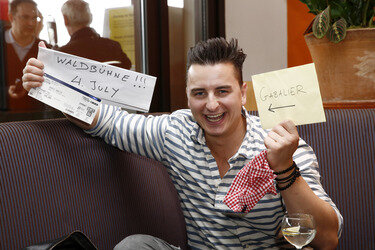 Andreas Gabalier Fototermin, Berlin