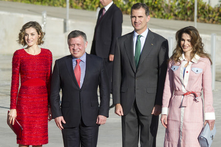 Ankunft des jordanischen Königspaares in Spanien