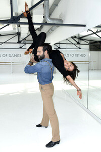 Jana Pallaske trainiert für 'Let's Dance' in Berlin