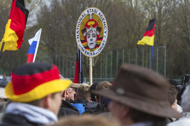 Pegida Demonstration, Dresden