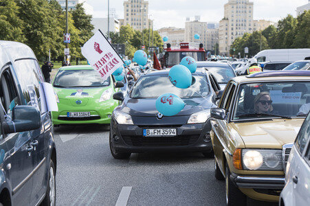Demonstration für die Freilassung von Deniz Yücel in Berlin