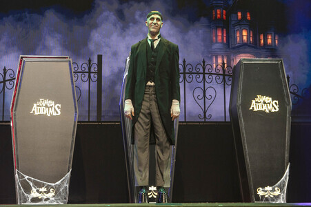 Theateraufführung 'The Addams Family, The Musical' in Madrid