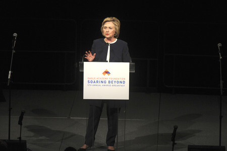 Hillary Clinton beim Eagle Academy Foundation's Fundraising Breakfast  in New York