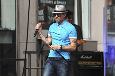 Gin Blossoms live bei der FOX & Friends All American Concert Series, New York